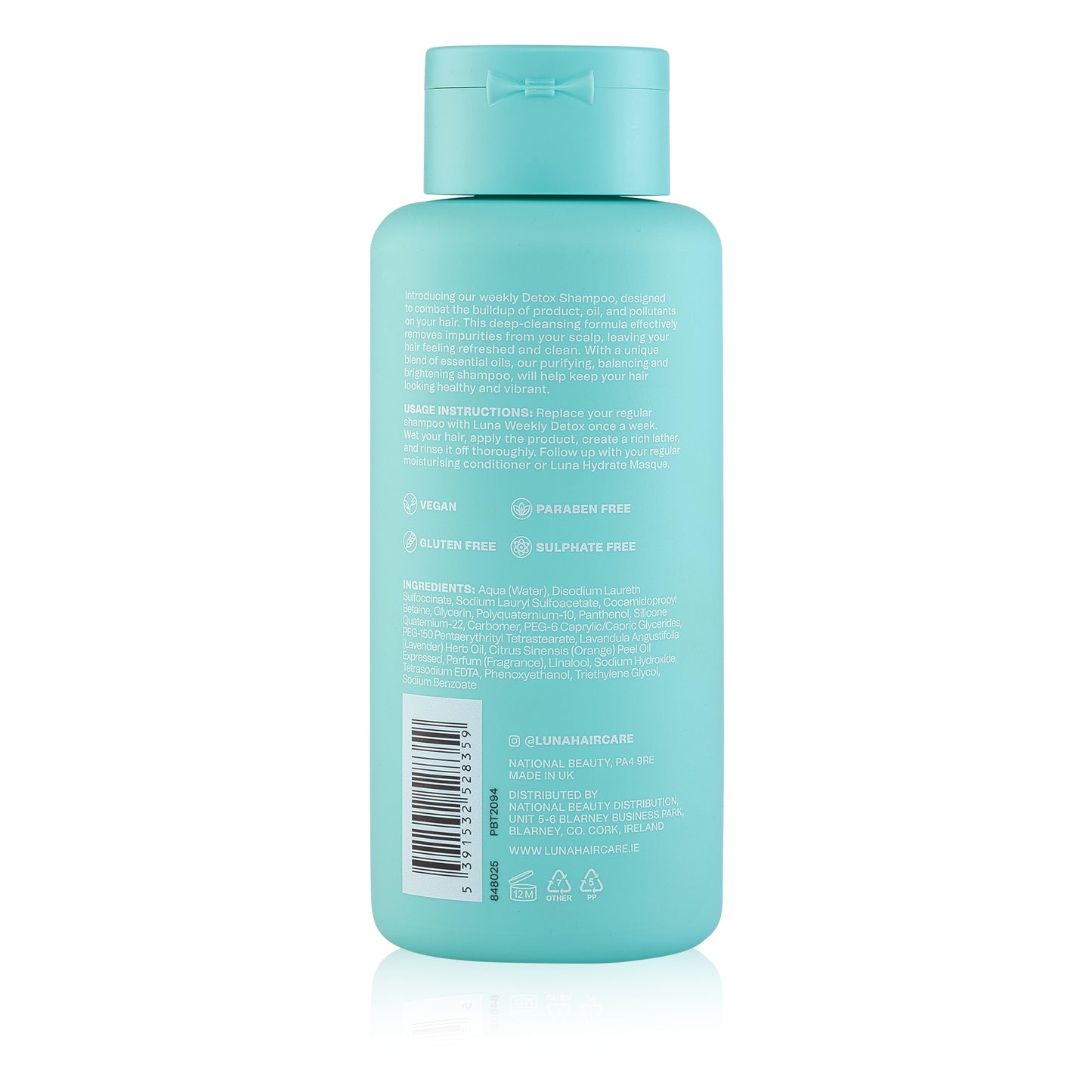 Luna Pro Haircare Detox Shampoo