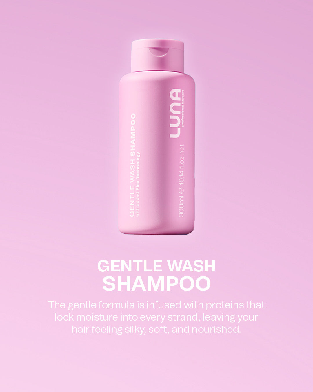 Gentle Wash Shampoo Luna Pro Haircare