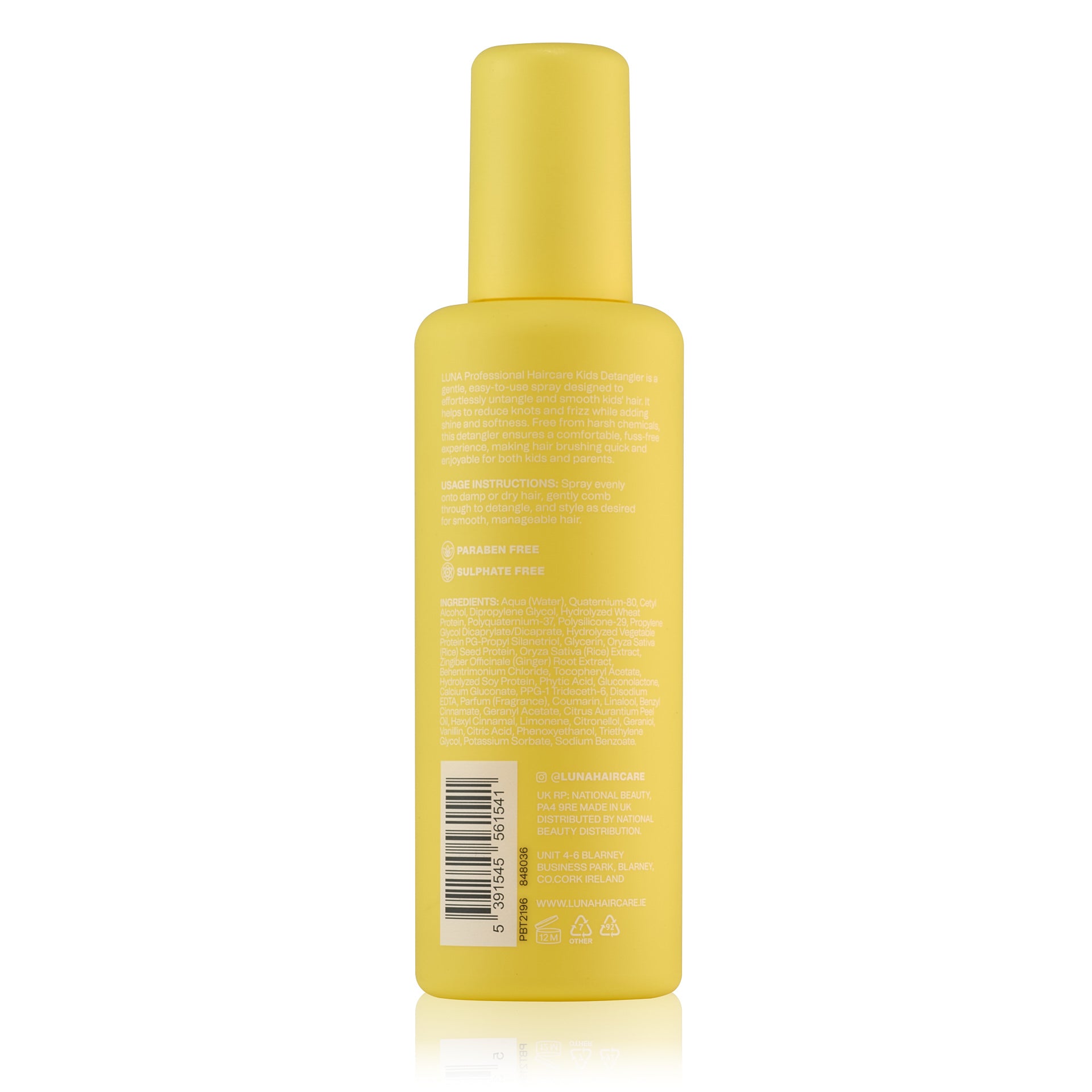 LUNA Pro Haircare Kids Detangling Spray