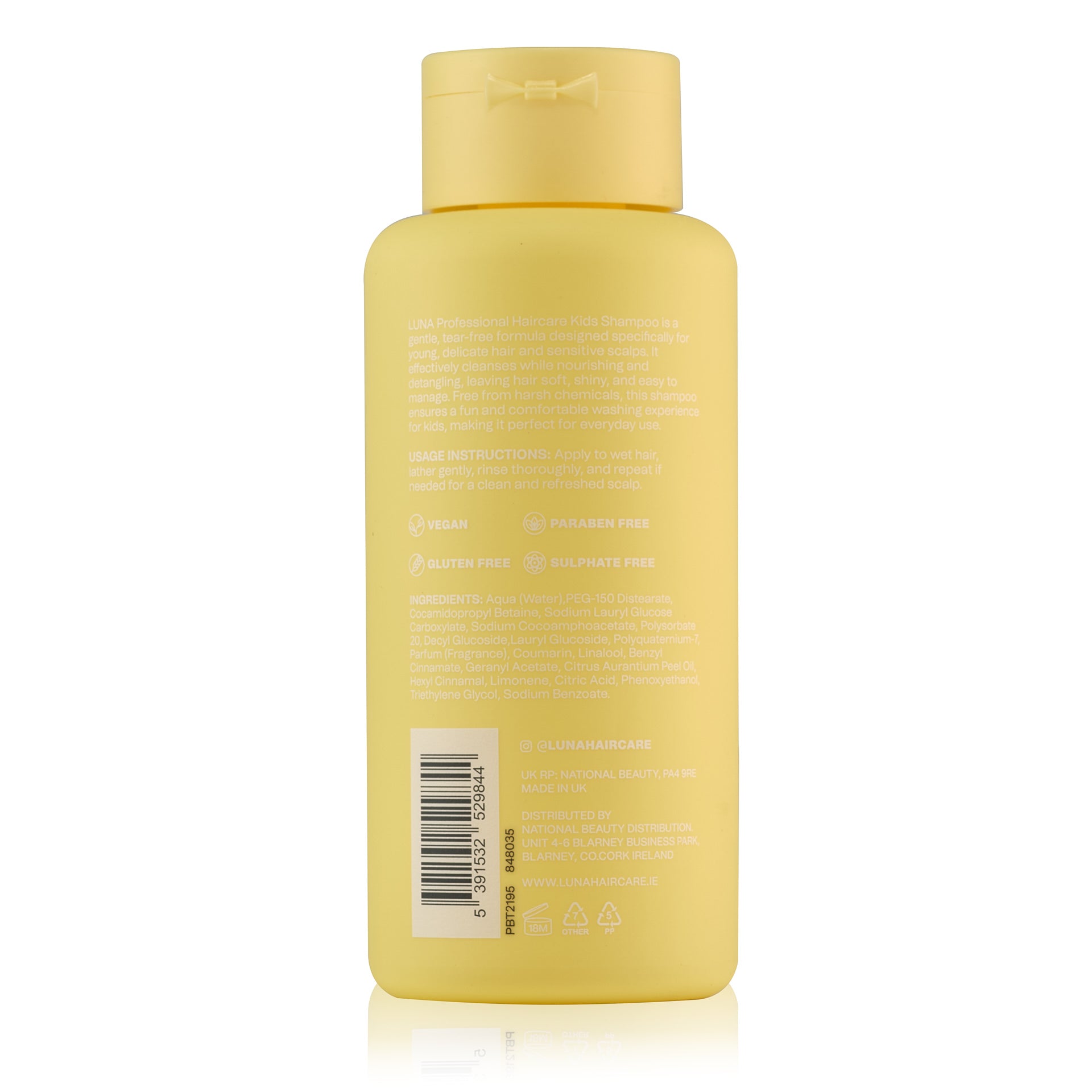LUNA Pro Haircare Kids Shampoo