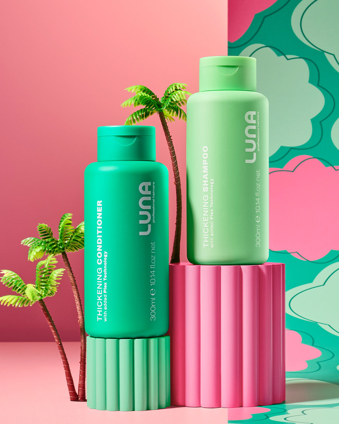 Luna Pro Haircare Thickening Conditioner and Shampoo