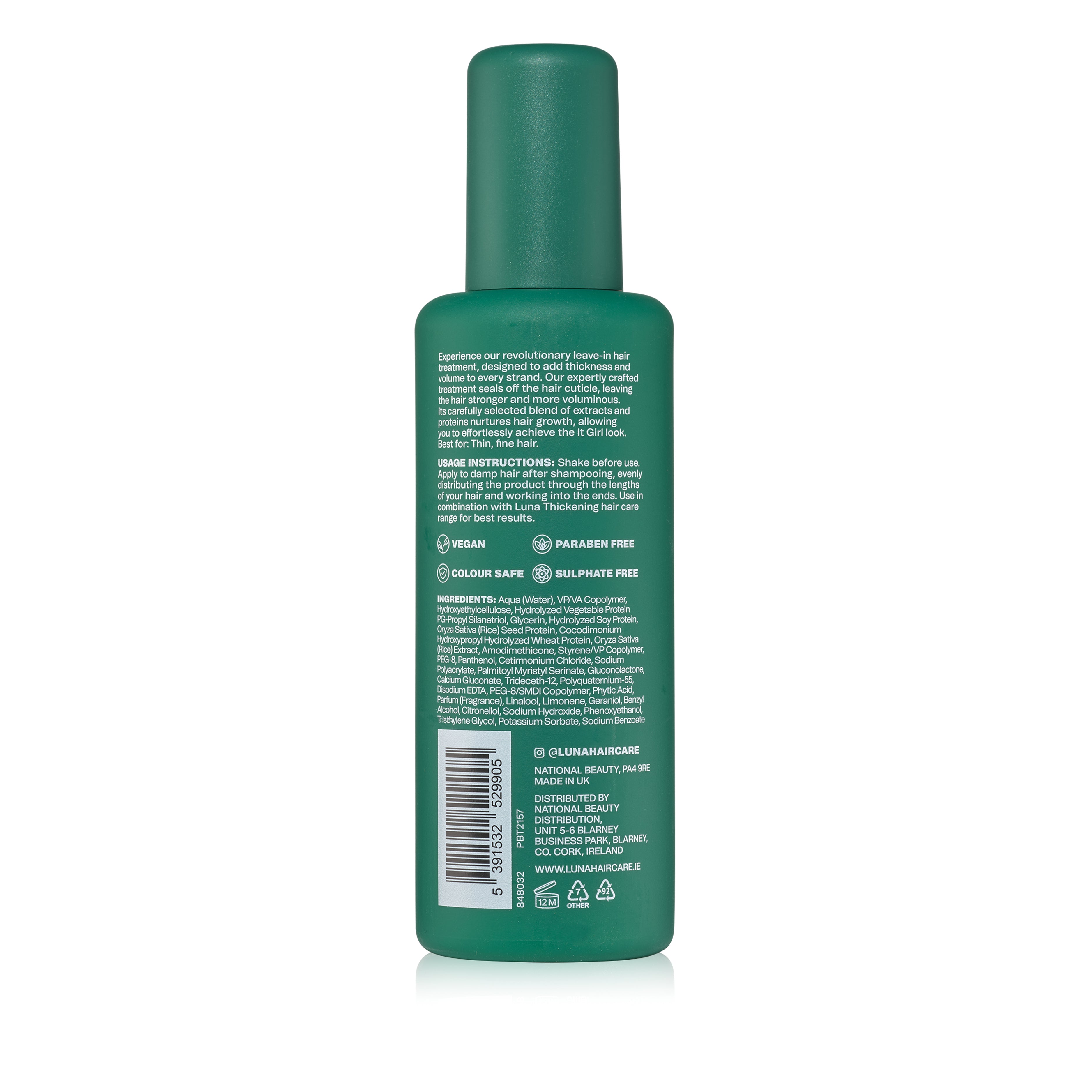 Luna Professional Hair Care Thickening Leave In Treatment