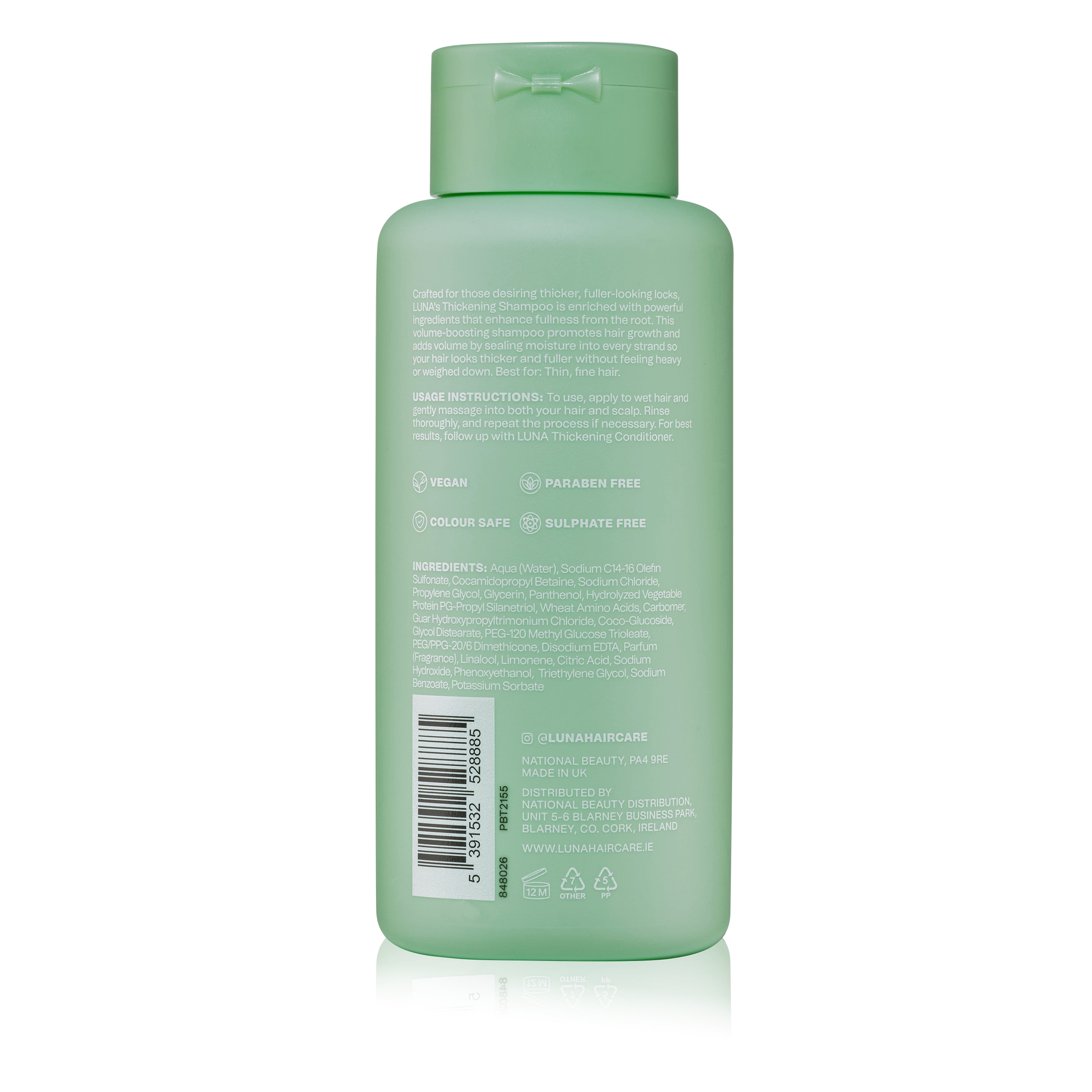 Luna Pro Haircare Thickening Shampoo